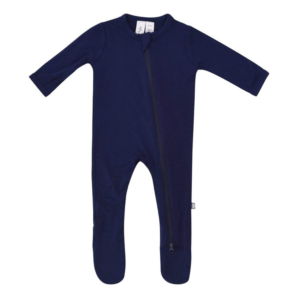 Kyte Baby Zippered Footie in Navy Size 3-6 Months - NWT $33